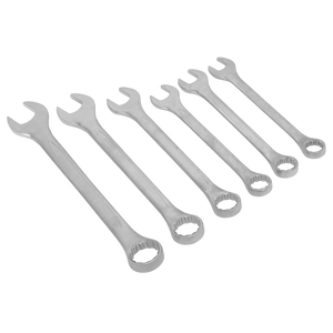 Sealey Premier Jumbo Combination Spanner Set 6pc