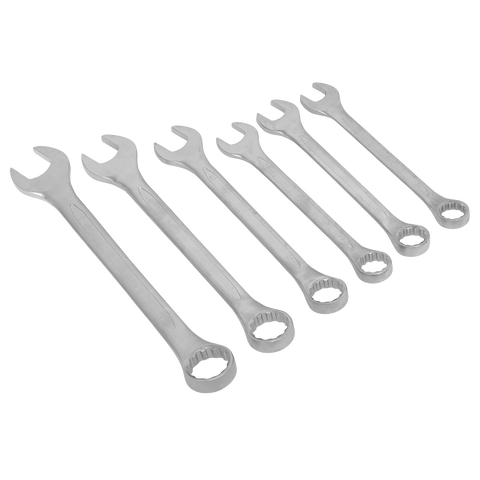 Sealey Premier Jumbo Combination Spanner Set 6pc