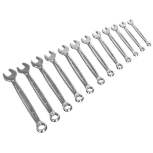 Sealey Premier Lock-On™ Combination Spanner Set 12pc