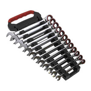 Sealey Premier Platinum Ratchet Combination Spanner Set