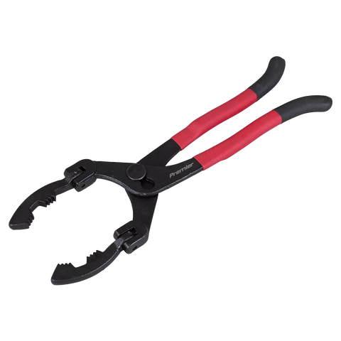 Sealey Premier Adjustable Swivel Jaw Filter Pliers 57-120mm
