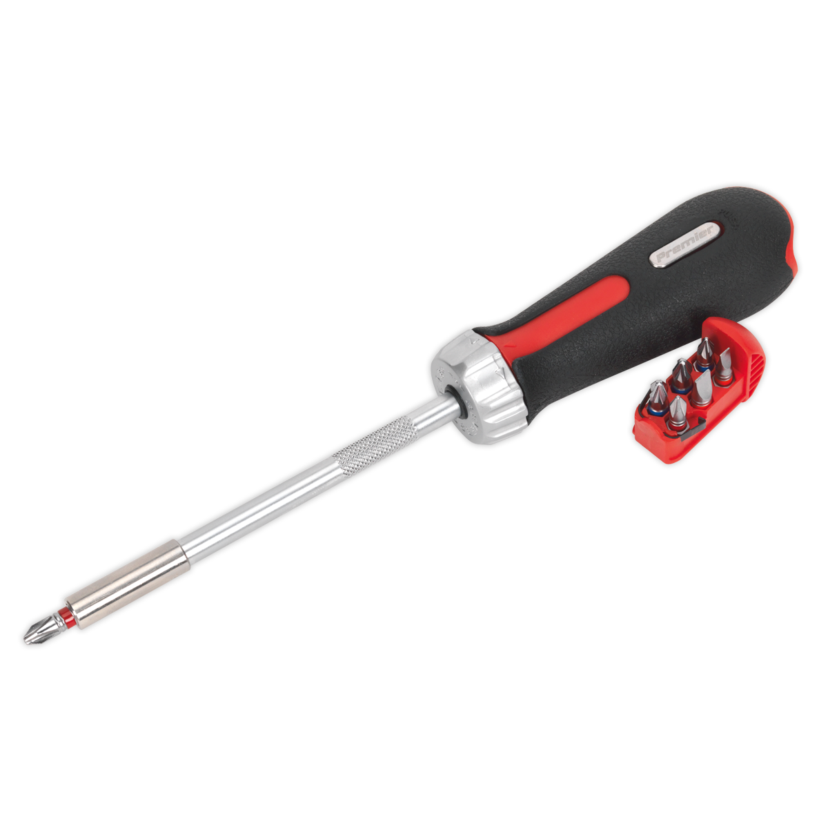 Sealey Premier Platinum Fine Tooth Ratchet Screwdriver Set 8pc