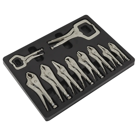 Sealey Premier Locking Pliers Set 10pc