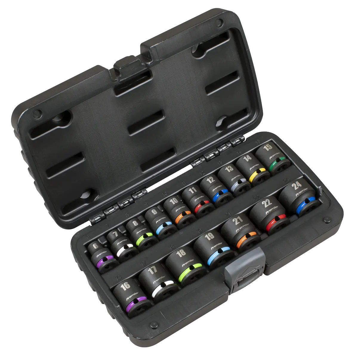 Sealey Impact Socket Set 3/8"Sq Drive 17pc Sealey 