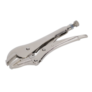 Sealey Premier Locking Pliers Straight Jaws 185mm 0-30mm Capacity