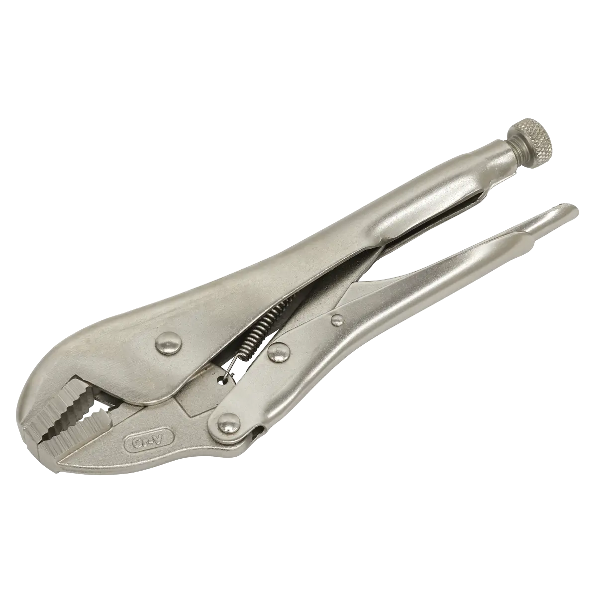 Sealey Premier Locking Pliers Straight Jaws 225mm 0-44mm Capacity Sealey 