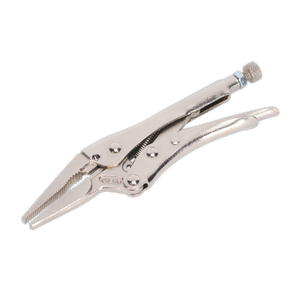 Sealey Premier Long Nose Locking Pliers 170mm 0-50mm Capacity