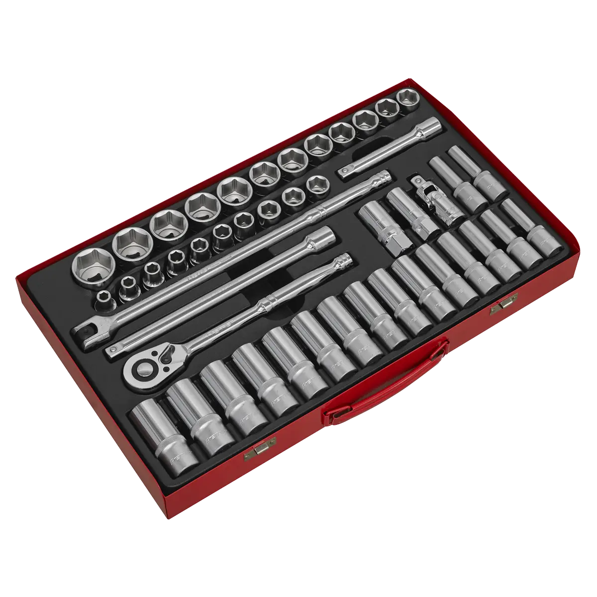 Sealey Premier Socket Set 1/2"Sq Drive 46pc Sealey 