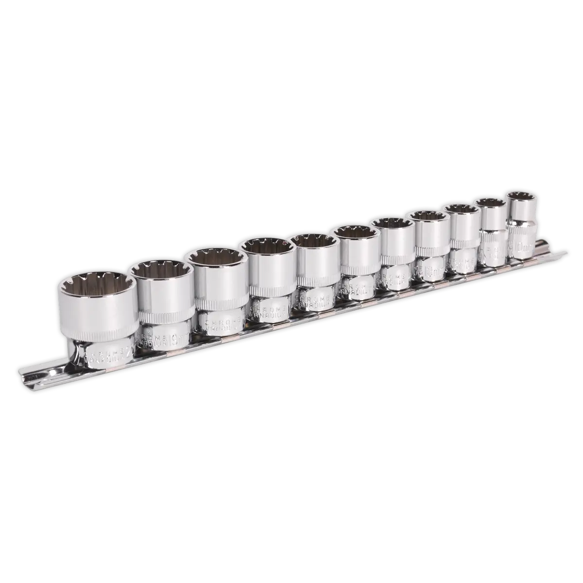 Sealey Premier Total Drive® Socket Set 3/8"Sq Drive 11pc Sealey 