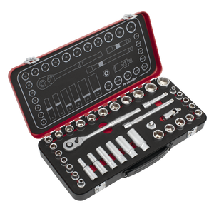 Sealey Premier Platinum Metric/Imperial Socket Set 3/8