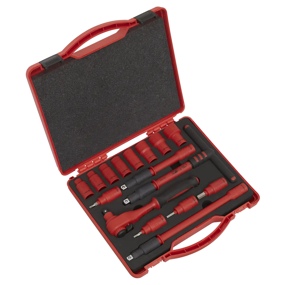 Insulate Socket Set Sealey Premier Insulated Socket Set 3/8