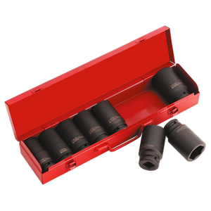 Sealey Premier Deep Impact Socket Set 3/4