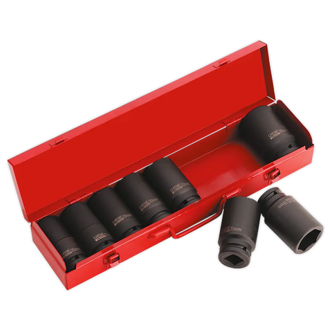 Sealey Premier Deep Impact Socket Set 3/4"Sq Drive 8pc