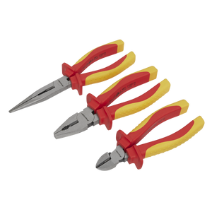 Sealey Premier Pliers Set 3pc - VDE Approved