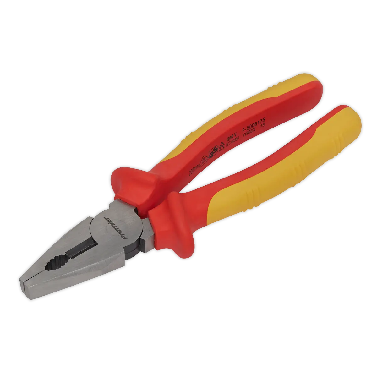 Sealey Premier Combination Pliers 200mm - VDE Approved Sealey 