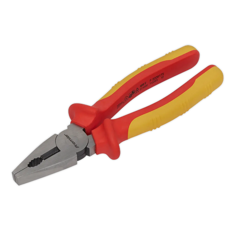 Sealey Premier Combination Pliers 200mm - VDE Approved