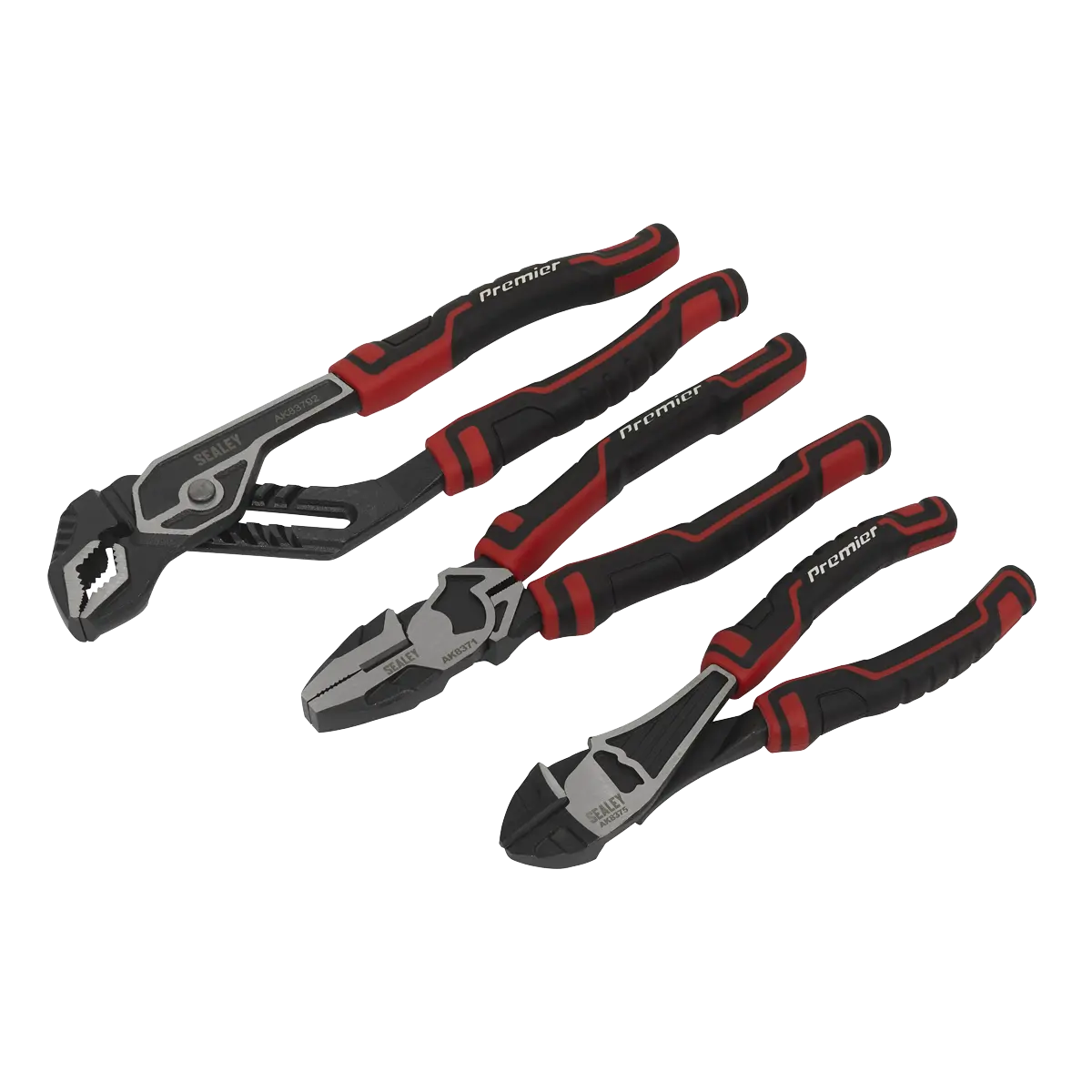 Sealey Premier High Leverage Pliers Set 3pc Sealey 