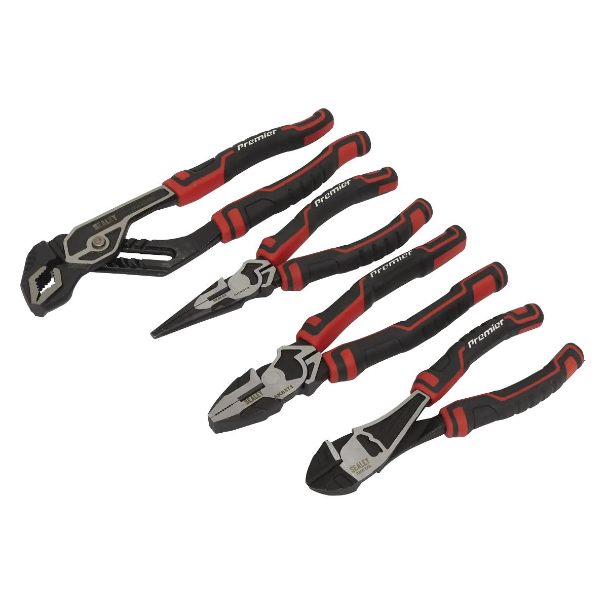 Sealey Premier High Leverage Pliers Set 4pc Sealey 