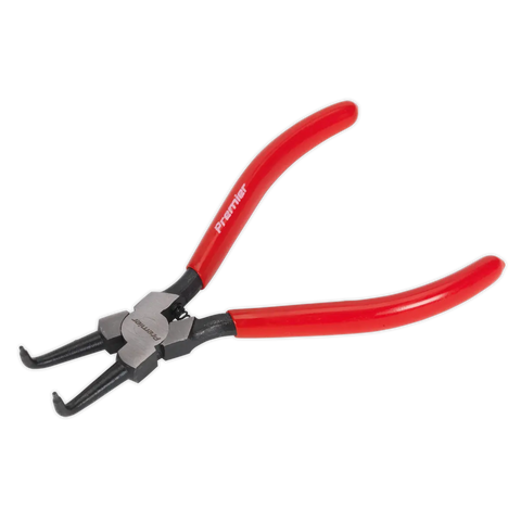 Sealey Premier Circlip Pliers Internal Bent Nose 180mm