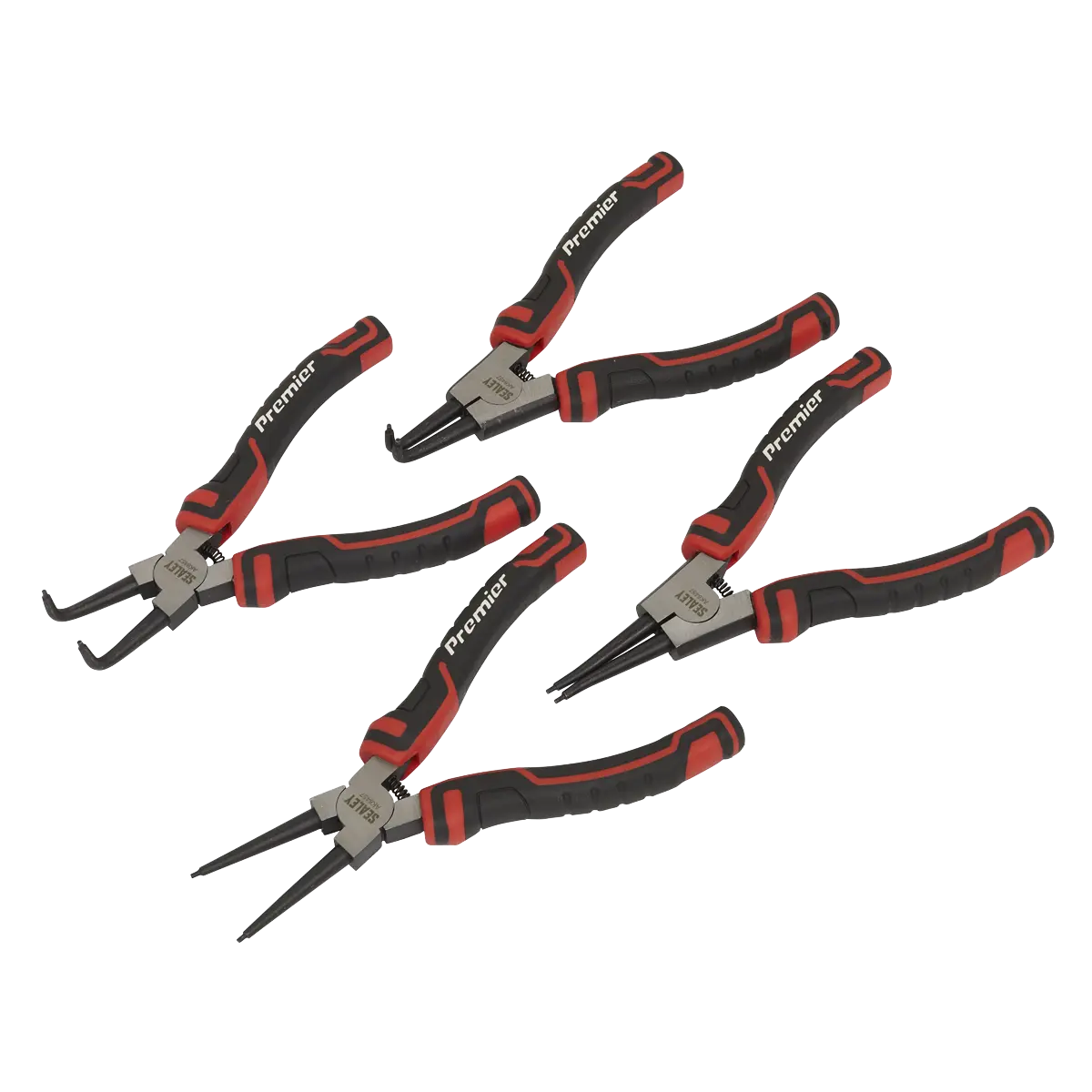 Sealey Premier Circlip Pliers Set 180mm 4pc Sealey 