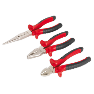 Sealey Premier Pliers Set 3pc