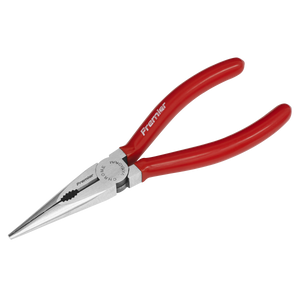 Sealey Premier Long Nose Pliers with Vinyl Dipped Handles