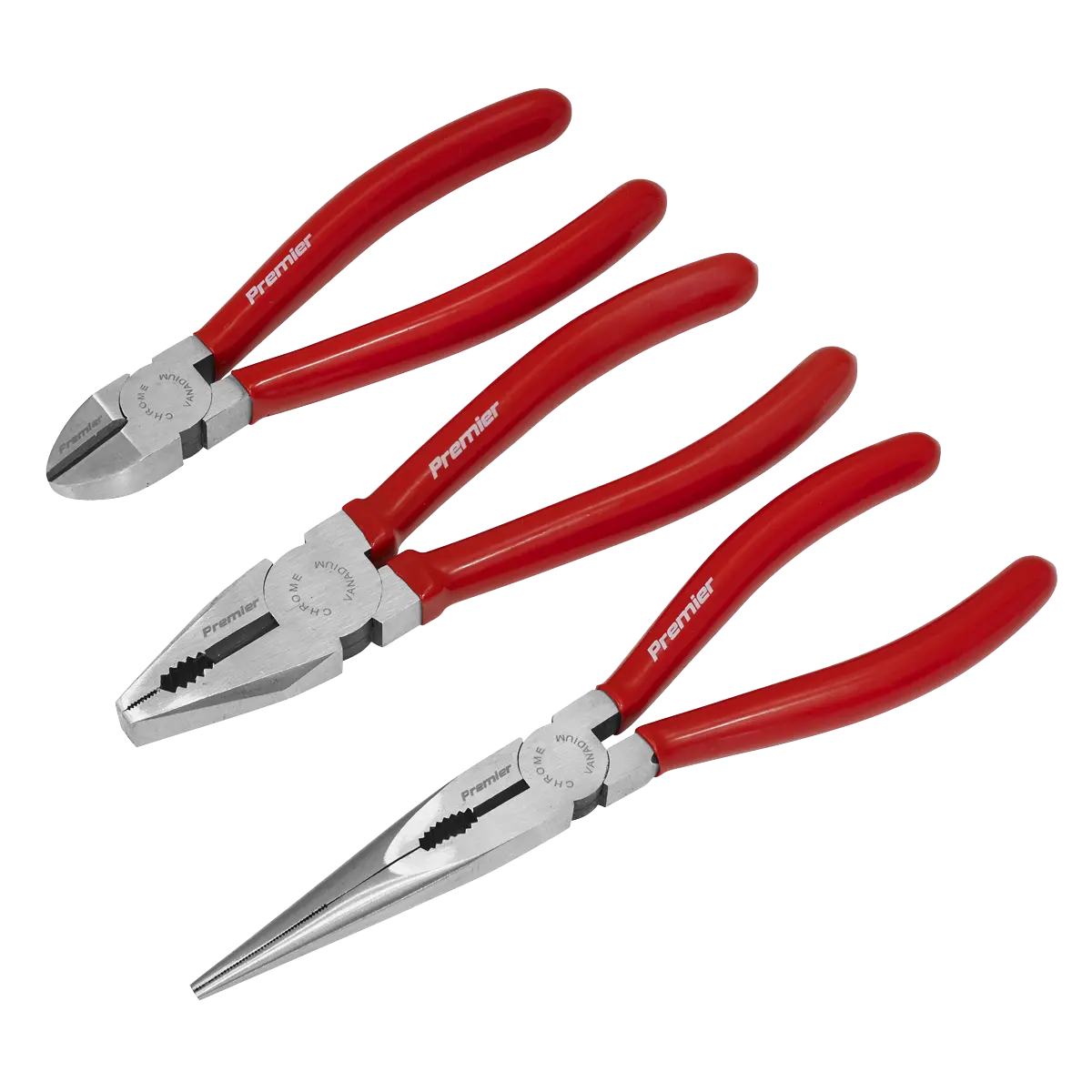 Sealey Premier Pliers Set 3pc Sealey 