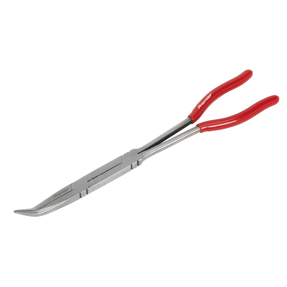 Sealey Premier Needle Nose Pliers 45° Long Reach Double Joint Pliers 335mm Sealey 