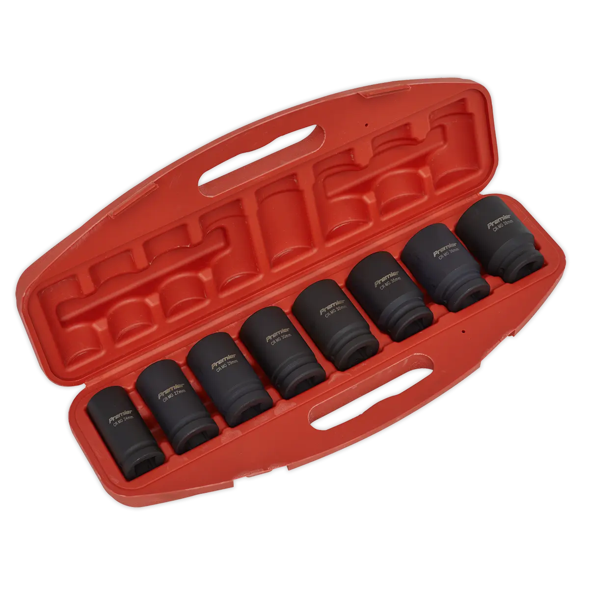 Sealey Premier Deep Impact Socket Set 3/4"Sq Drive 8pc Sealey 