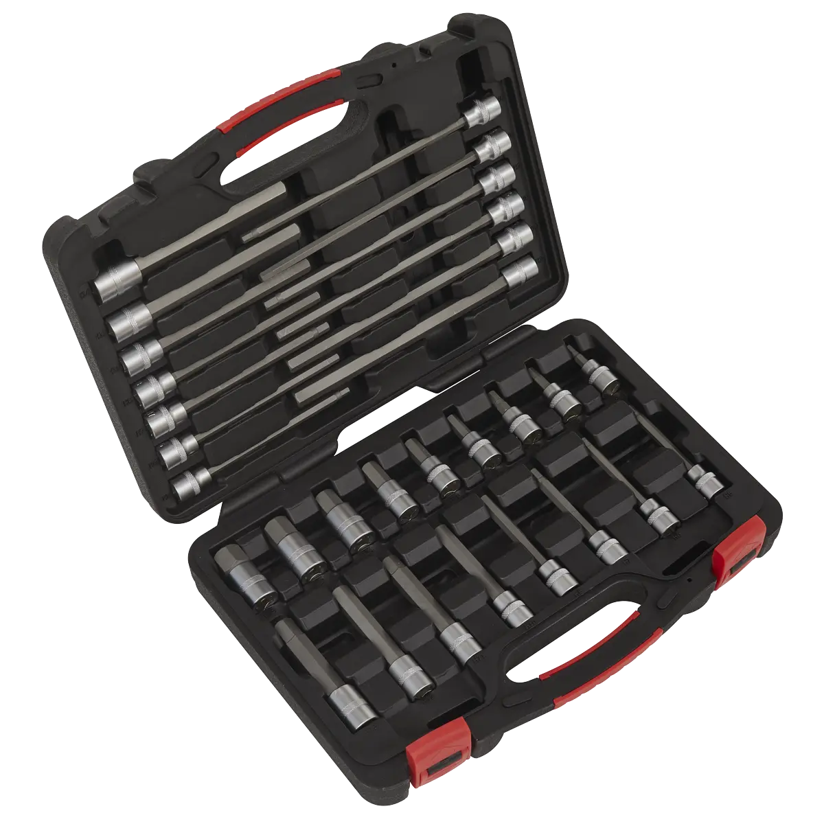 Sealey Premier Platinum Hex Socket Bit Set 3/8"Sq Drive 30pc Sealey 