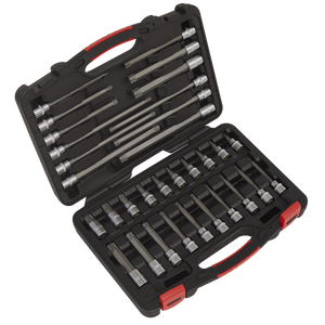 Sealey Premier Platinum TRX-Star* Socket Bit Set 3/8