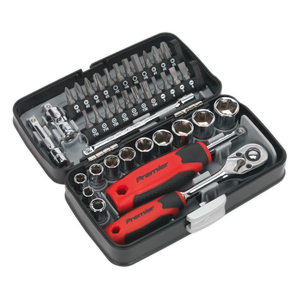 Sealey Premier Socket & Bit Set 1/4