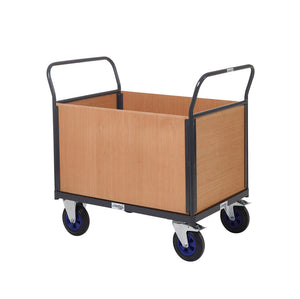Apollo UK Platform Trucks with Timber Ends & Sides