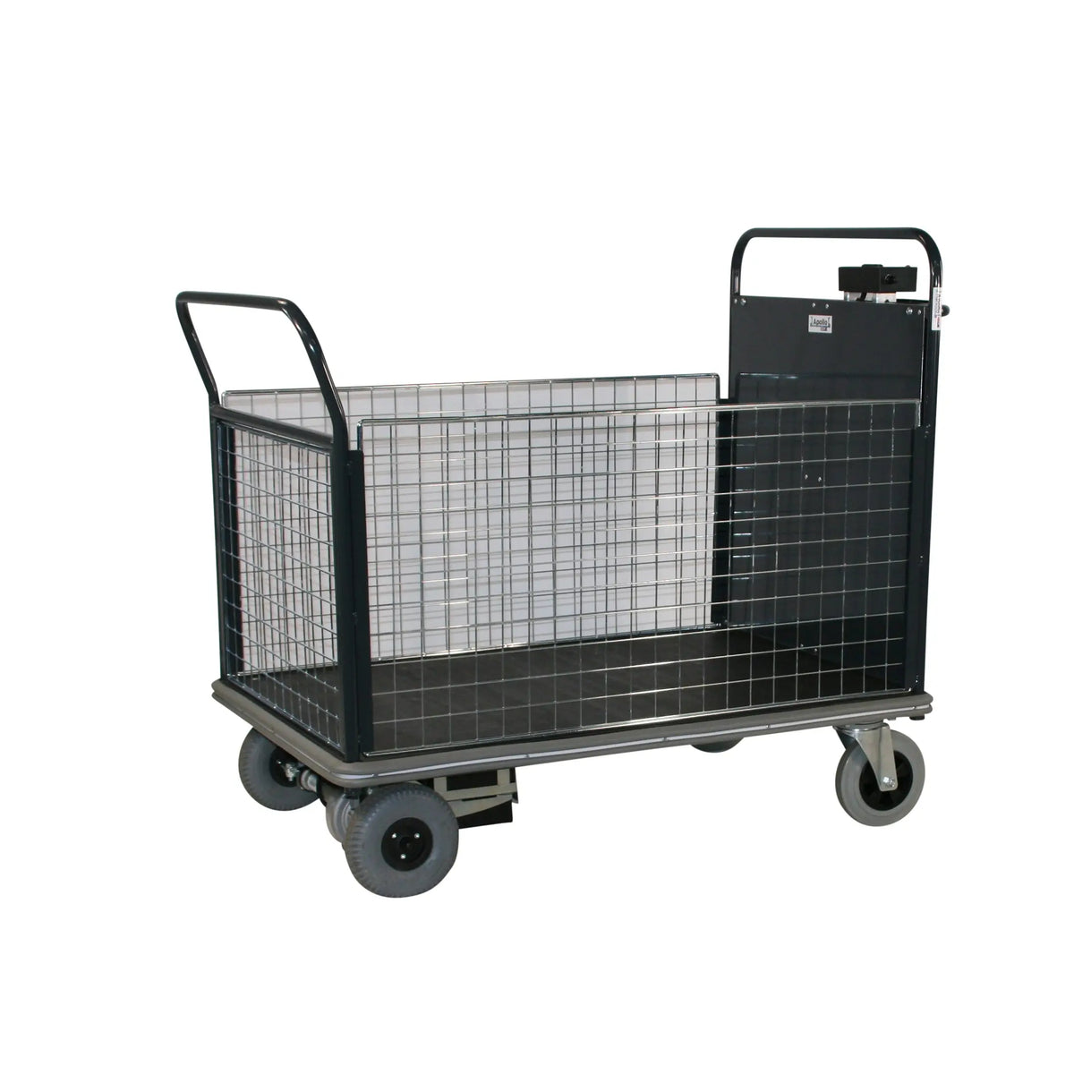 Apollo UK Powered Platform Trucks with Mesh End & Sides Apollo 