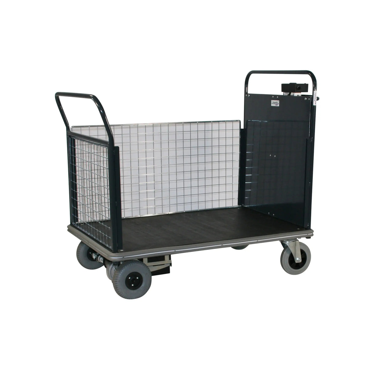 Apollo UK Powered Platform Trucks with Mesh End & Sides Apollo 