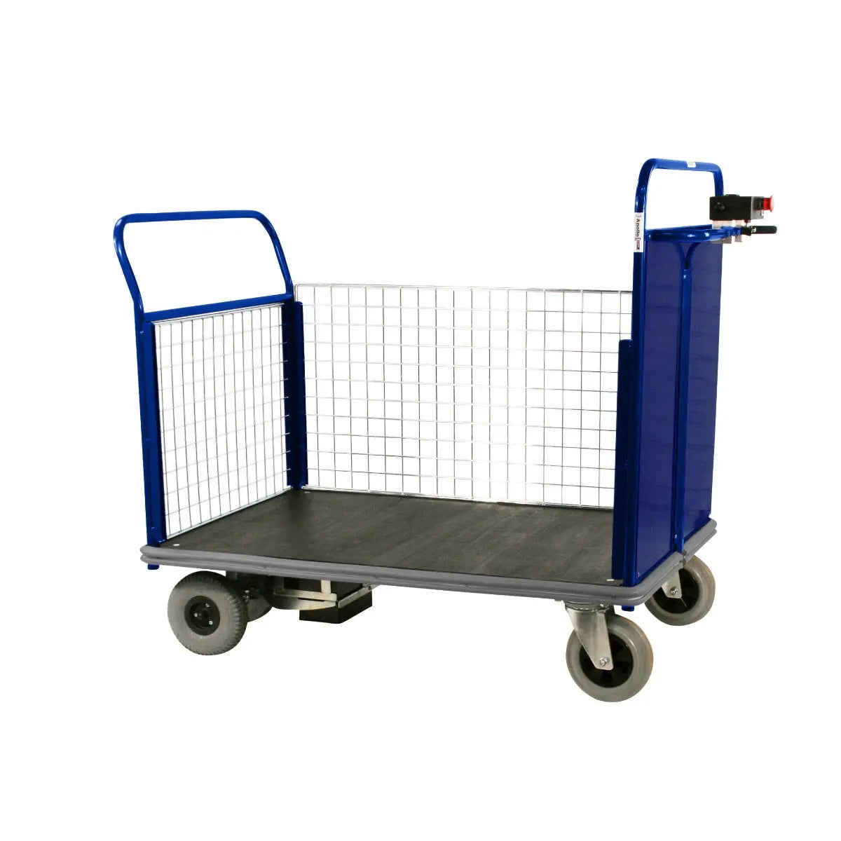 Apollo UK Powered Platform Trucks with Mesh End & Sides Apollo 