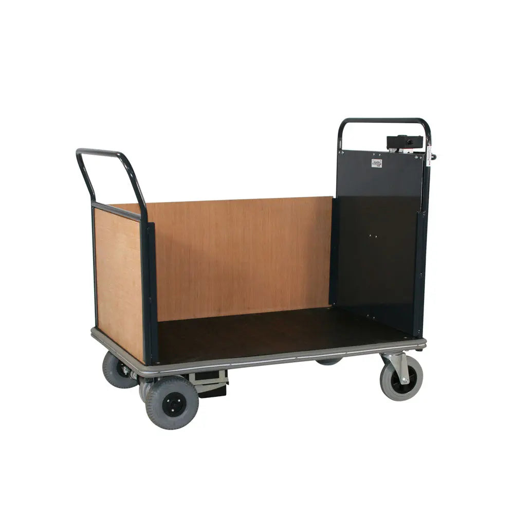 Apollo UK Powered Platform Trucks with Timber End & Sides Apollo 