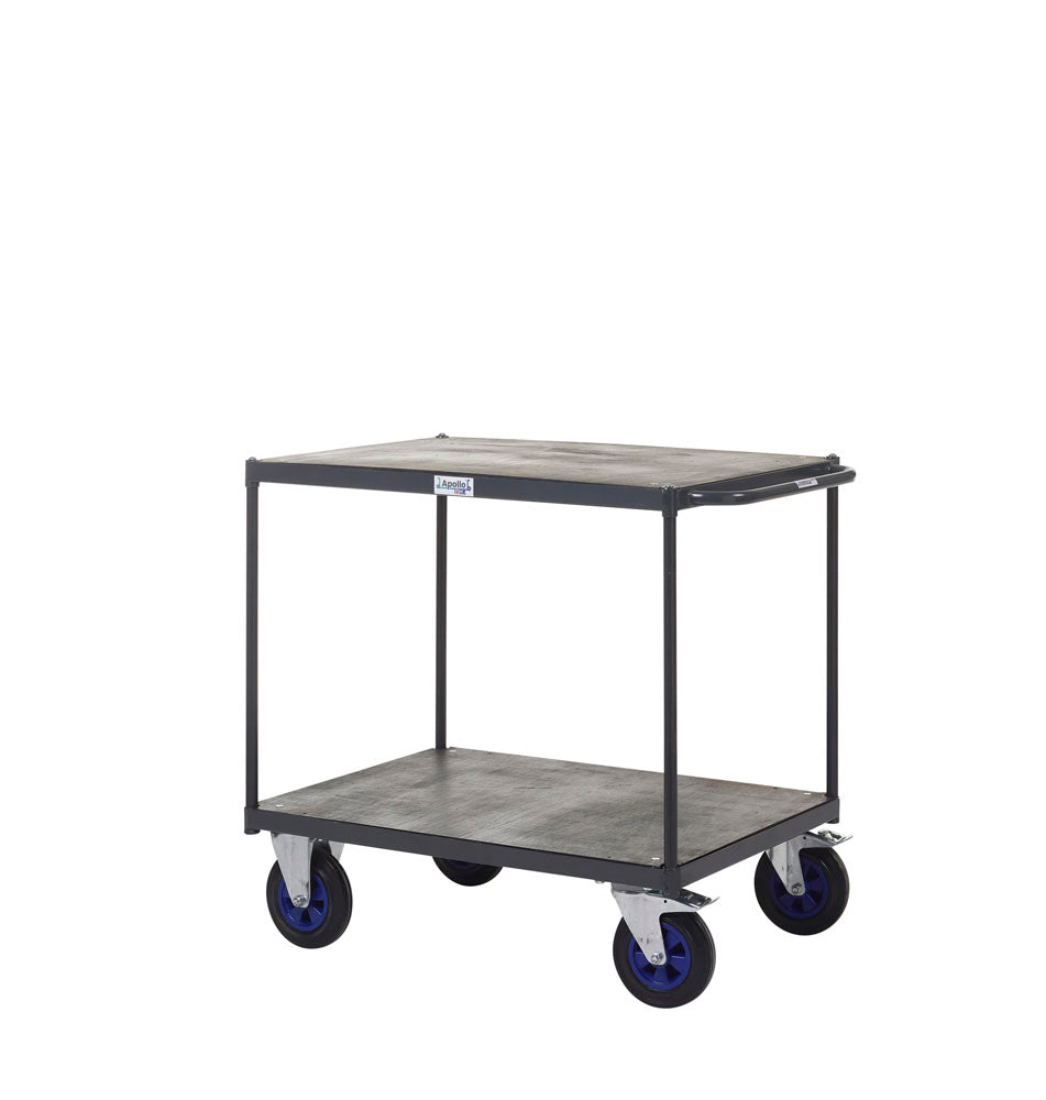 Apollo UK Table Top Shelf Trucks with Timber Shelves Apollo 