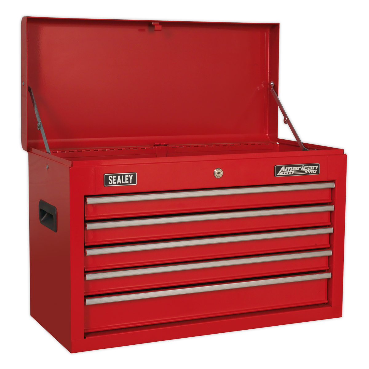Sealey American PRO® Topchest 5 Drawer - Red Sealey 