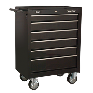 Sealey American PRO® Rollcab 6 Drawer - Black