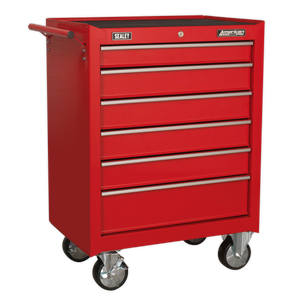 Sealey American PRO® Rollcab 6 Drawer - Red