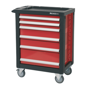 Sealey Premier™ Rollcab 6 Drawer