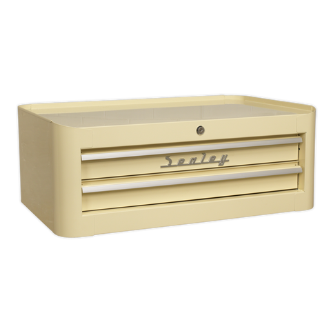 Sealey Premier™ Retro Style Mid-Box Tool Chest 2 Drawer