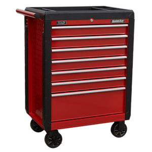 Sealey Superline PRO® Rollcab 7 Drawer - Red