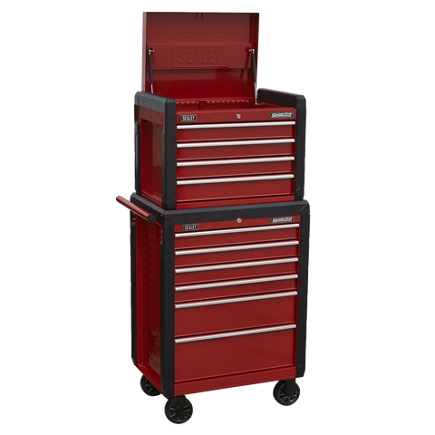 Sealey Superline PRO® Topchest & Rollcab Combination 10 Drawer