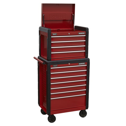 Sealey Superline PRO® Topchest & Rollcab Combination 11 Drawer