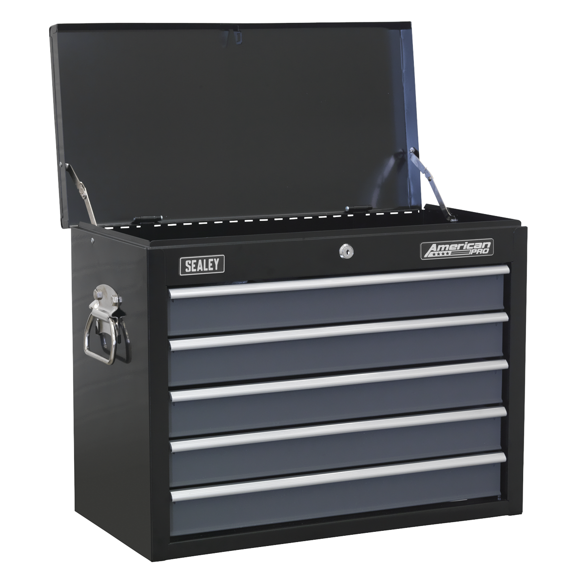 Sealey American PRO® Topchest 5 Drawer - Black/Grey Sealey 
