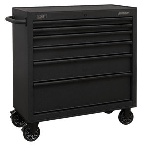 Sealey Superline PRO® Black Edition Rollcab with 6 Soft Close Drawers 915mm