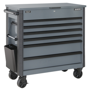 Sealey Tool Trolley 6 Drawer - Grey