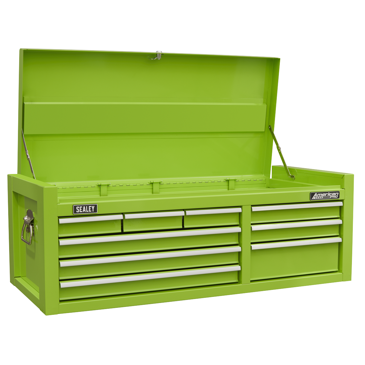 Sealey American PRO® Topchest 9 Drawer - Green Sealey 